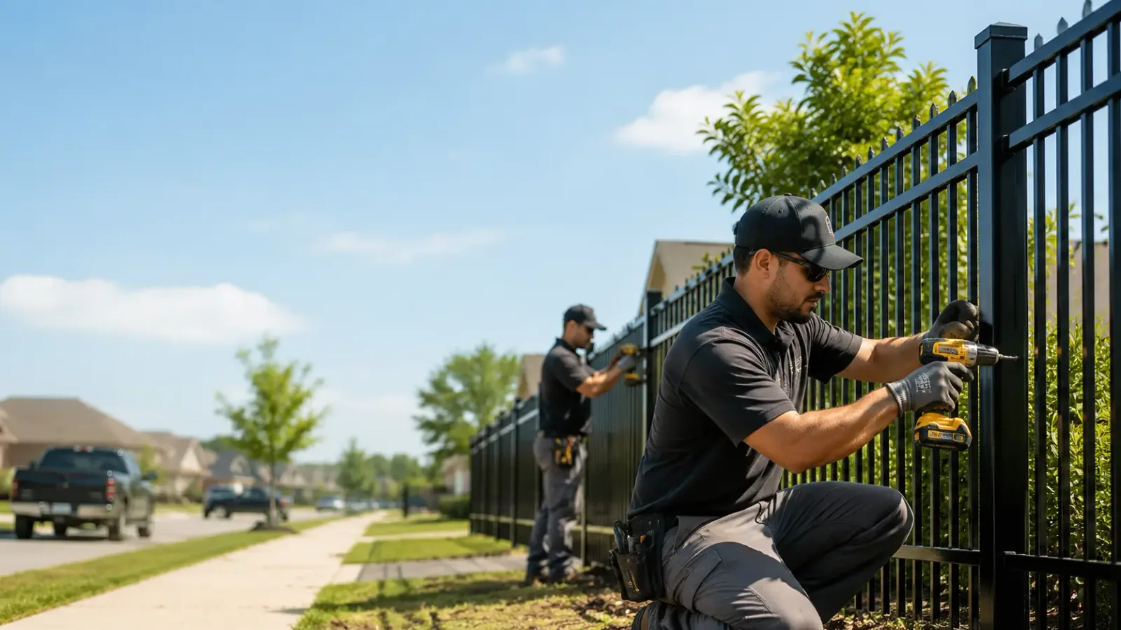 Metal Fence Installation in Bethany, CT